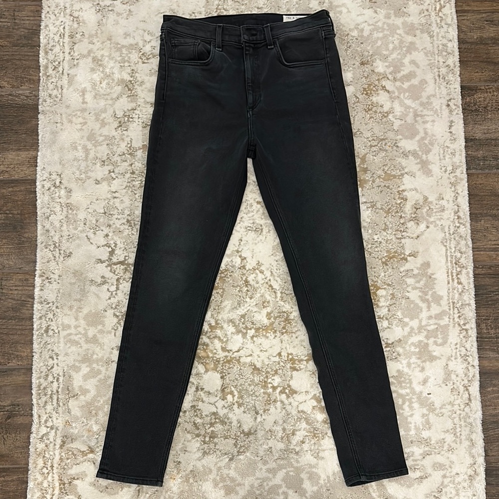 Rag & Bone Black Skinny Jeans Modern Fit